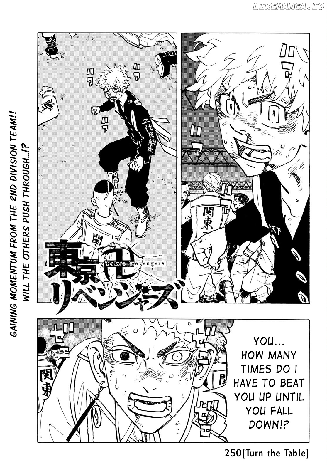 Tokyo Revengers, Chapter 250 image 01